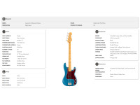Fender American Professional Classic Precision Bass Maple Fingerboard Faded Lake Placid Blue Fender American Professional Classic Precision Bass Maple Fingerboard Faded Lake Placid Blue